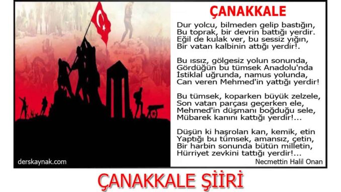 çanakkale-şiiri-kısa-1-2-3-4-5-6-kıtalık çanakkale-ile-ilgili-şiirler-kısa-1-2-3-4-5-6-kıtalık